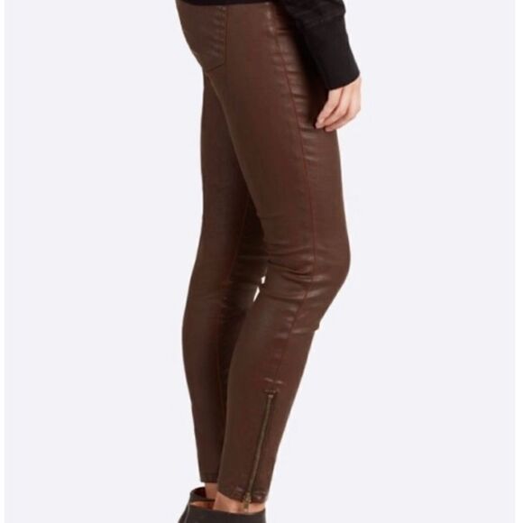 Current/Elliot Soho Zip Stiletto Skinny Ankle Pants - Picture 2 of 10